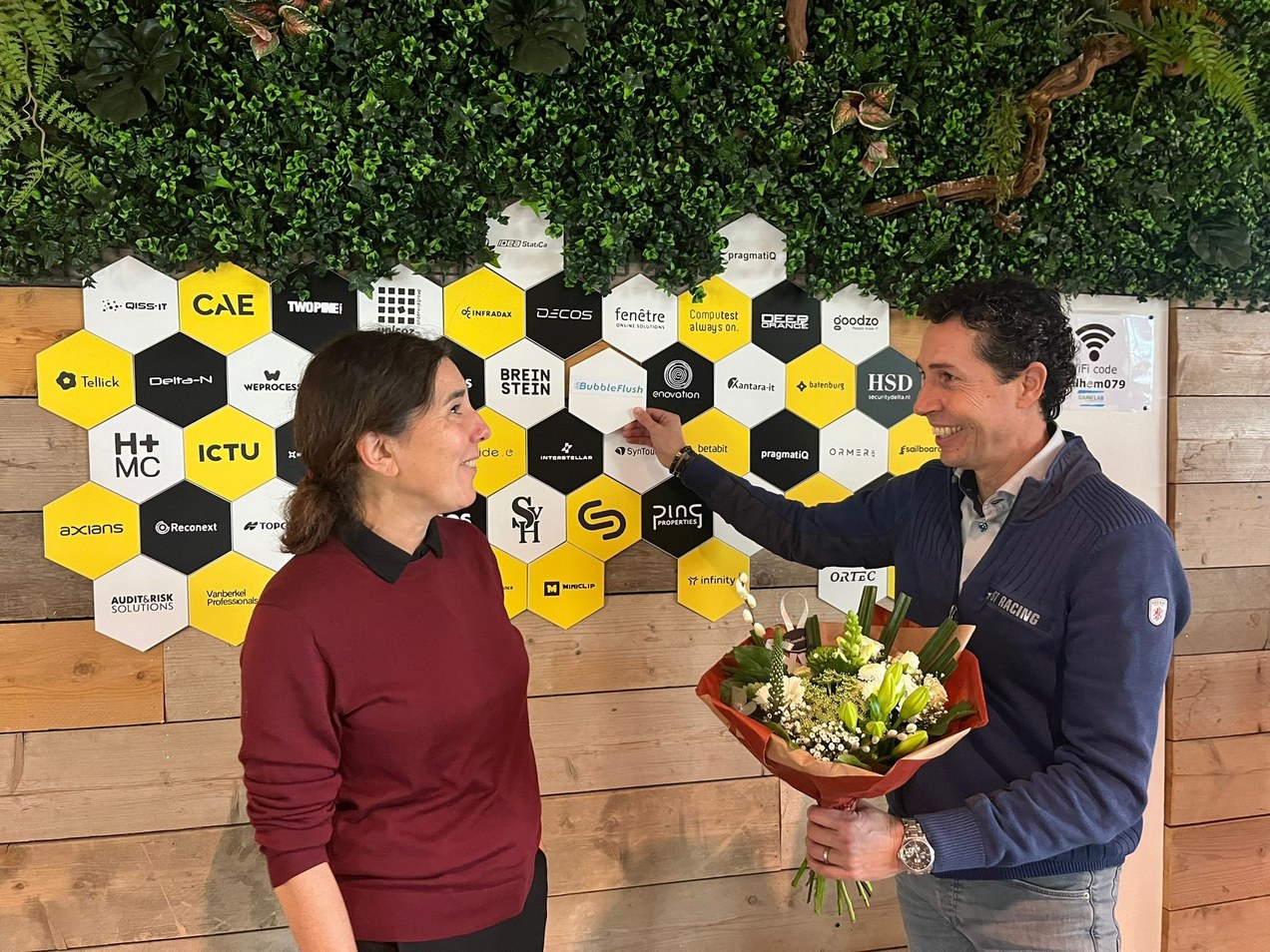 Sandra van Steenvelt en Dennis Luiten