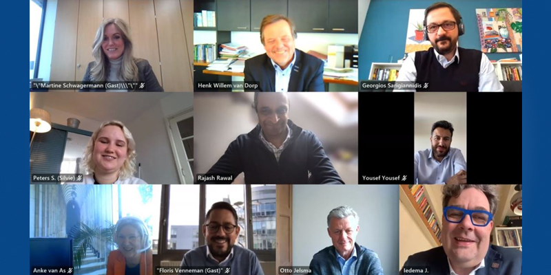 Bijeenkomst economic board