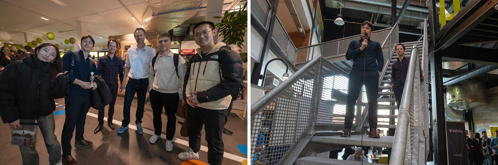 Simone (2nd Left), Jelle Hylarides (4th left)