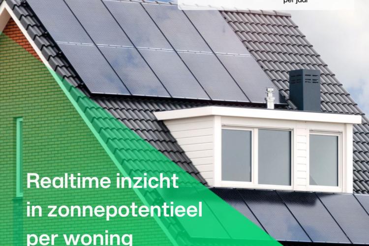 beeld van een dak met zonnepanelen