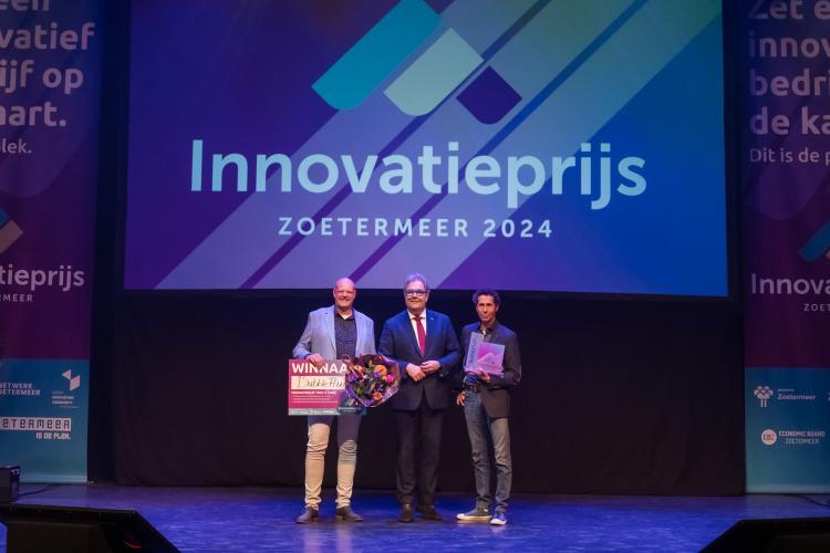BubbleFlush wint Innovatieprijs Zoetermeer 2024