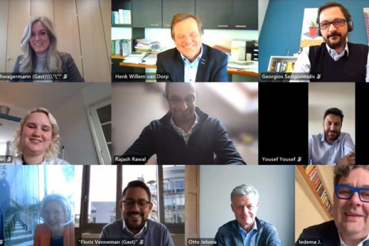 Bijeenkomst economic board