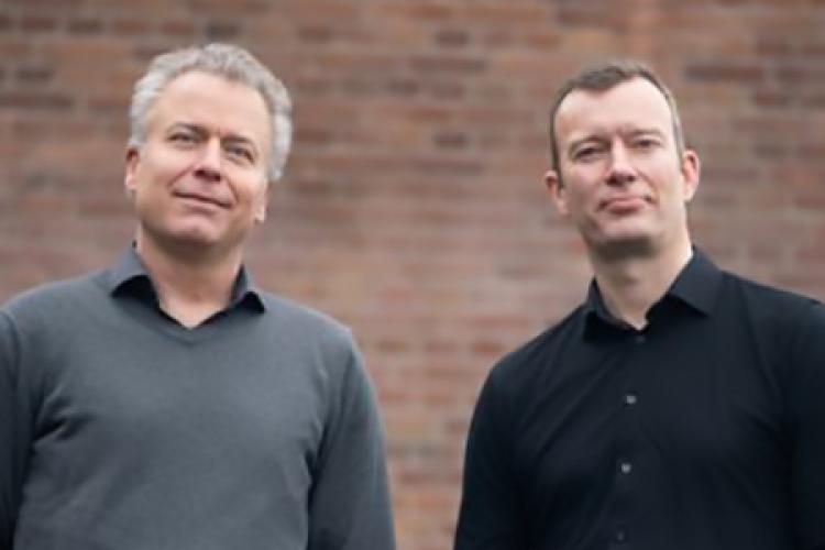 Maurice Beckand en Herman Kienhuis